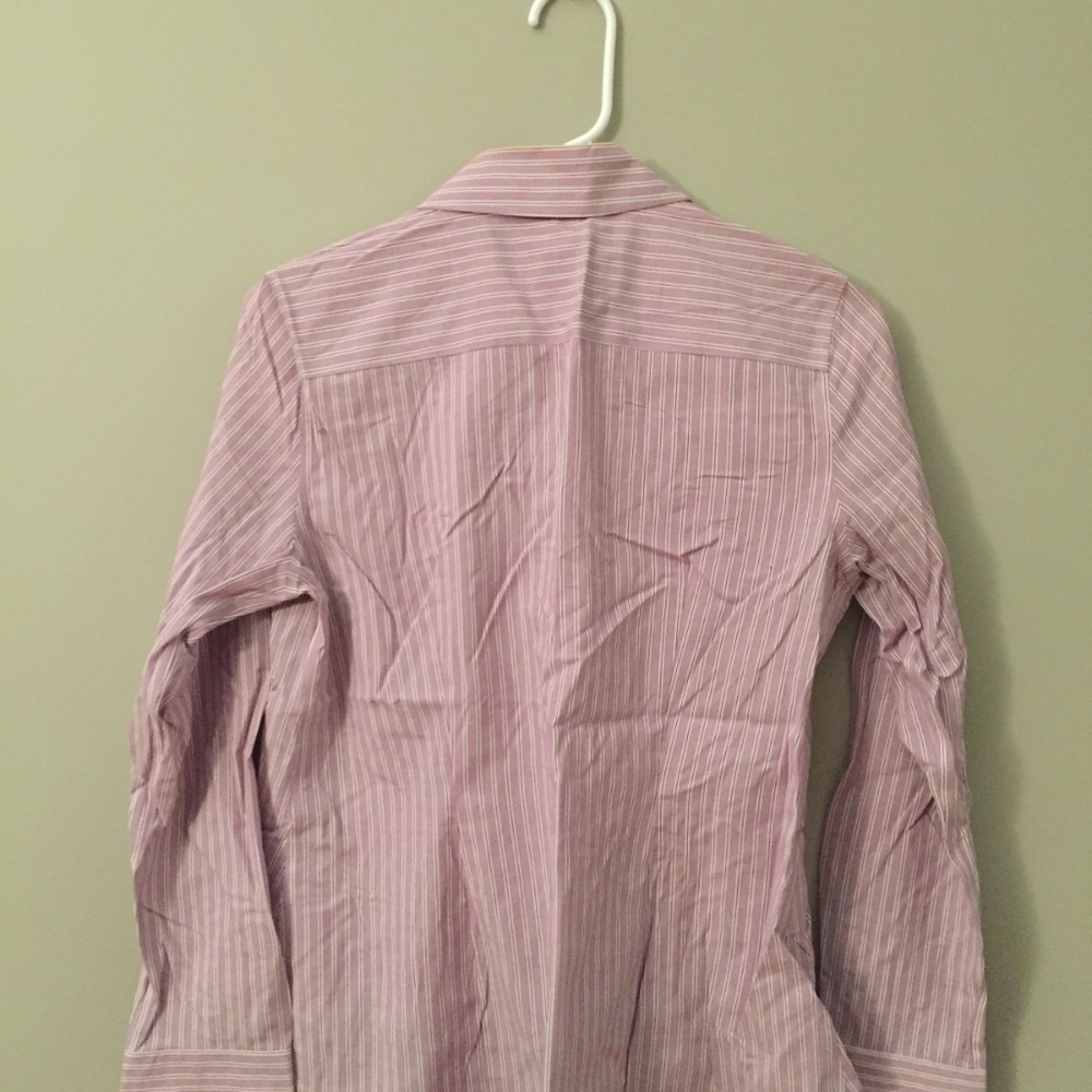 Talbots Striped Button Down - Picture 2 of 5